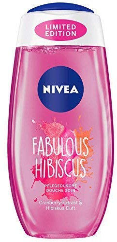 NIVEA Fabulous Hibiscus Gel Douche Soin, canneberge Extrait & Hibiscus parfum, 3er Pack (3 x 200ml)
