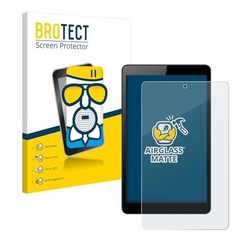 brotect Anti-Glare Glass Screen Protector Matte compatible with Huawei MediaPad M5 Lite 8 - Anti-Scratch 9H Protection Film