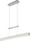 Reality Leuchten LED Pendelleuchte Paros R32043105, Aluminium gebürstet, inklusiv 1x 21 Watt und 2x 5,5 Watt LED, Switch Dimmer