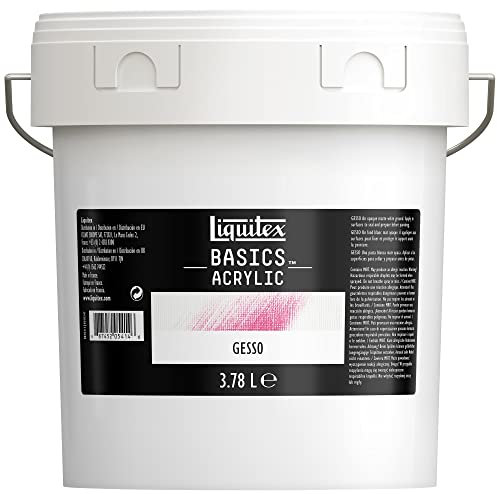 Liquitex Additif Acrylique Basics Gesso Seau 3,78l ROW