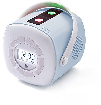 LED Starry Sky Projector with Remote Control, with 24 Light Effects and Alarm Clock/time, 6 melodies, Galaxy Projection lamp Starry Sky Night Light for Children Adults Party Home Theater Decor,White