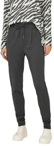 ONLY Damen ONLPOPTRASH Life Easy COL Pant PNT NOOS Trousers 15115847,Magnet,S / 34L