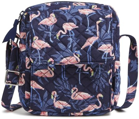 Vera Bradley Damen Cotton Small Crossbody Purse Umhängetasche
