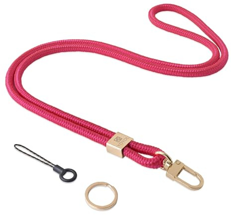 YOYOL Halsband Schlüsselkette Schlüsselband, Hochwertig-Qualität Halsband Riemen-Halterung, für Ausweis, Schlüssel, Geldbörse, für Männer& Frauen Cool Umhängeband