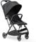 Deryan Easy Reise Buggy - für Kinder ab Geburt bis 22 kg mit Liegefunktion - Ultraleicht 7,5 kg - Einhändig Klein Zusammenklappbar, UPF 50+, Korb bis 3 kg (Schwarz)