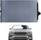 SVCEQZE 200x67cm Parasol De Acordeón para Parabrisas De Coche, Visera Retráctil Con Protección De Ventosa, Cortina Delantera Con Protección UV