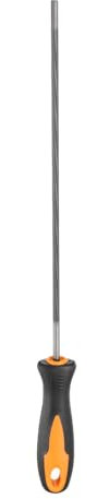 sourcing map Chainsaw File, 4mm (5/32-inch) Round Sharpening Files Tool with Plastic Handle for Chain Chainsaw Sharpening, Grinding, Grey