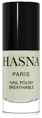 HASNA PARIS - Nagellack Halal - Éco-Responsable - Glanz und langanhaltend - einfach eine Applikation - 6ml (MILKY WHITE)