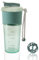 OUOUMUF Protein Shaker bottle 700ml,BPA-frei, Geruch- und Geschmackslos, Silikongriff für einfachen Halt, Fitness Shaker für Proteinmischung & tägliche Flüssigkeitsaufnahme(Türkis)