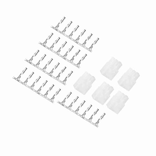 KIMISS Connecteur d'alimentation à 6 Broches FT-897D FT-857D IC-725A - 5 PCS Coraire de Câble à Douille à Alimentation Courte Pild Radio Radio