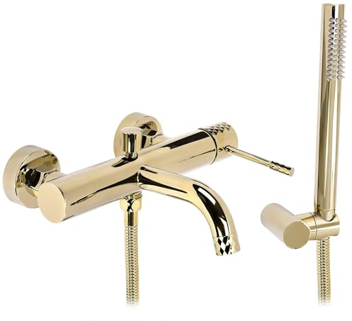 Rea - Badewannenarmatur Lungo, Golden, 21X25X6Cm