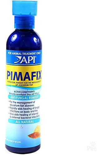 API Pimafix 237 Milliliters Fights Aquarium Fungal Infections