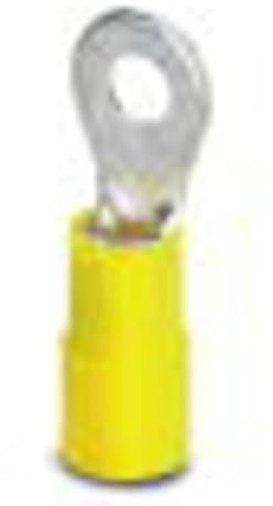 PHOENIX CONTACT C-RCI 6/M5 Ringkabelschuh, 4mm²-6mm² Querschnitt, M5 Gewindegröße, Gelb, 50 Stück