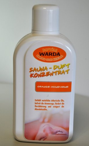 Warda Aufguß Orange/Mandari 1l für die Sauna, Konzentrat, Saunaaufguss