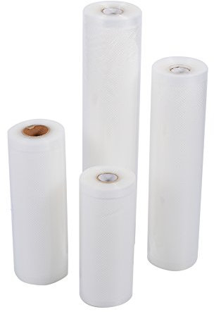 SpaceSaver Premium-Vakuumbeute Aufbewahrungsbeutel mit freier Handpumpe für Reiseverpackung. Best Sealer Taschen für Kleidung, Bettdecken, Bettwäsche, Kissen, Decken, Vorhänge(12cmx500cm)