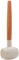 Wiltshire EAT Smart Meat Tenderiser, Double Sided Meat Mallet, Non-Stick Plastic Heat Resistant Function Head, Natural Beech Wood Handle, 30.5x7x5.5cm, Brown & Neutral