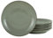 CreaTable 27 cm, Stone, 22045, Serie Nature Collection, 6-teiliges Geschirrset, Speiseteller aus Steinzeug, spülmaschinen-und mikrowellengeeignet, Qualitätsproduktion