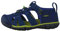 KEEN Seacamp 2 CNX, Sandali, Unisex - Bambini e ragazzi, Blu (Blue Depths/Chartreuse), 27/28 EU