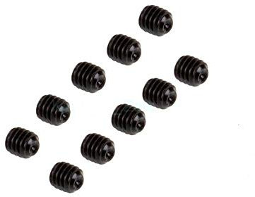 I3D Sélection - Lot de 10 vis sans tête à bout plat BTR Six pans M4 x 4, 6, 8 ou 10mm (4mm)