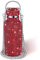 Diamond Water Bottle Bling Rhinestone Stainless Steel Thermal Bottle Refillable Water Bottle Insulated Water Bottle Glitter Water Bottle with Chain for Women Girls Gifts (Red, 500 ml)