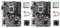 KVSERT 2X B75 ETH Mining Motherboard+Random CPU+Cooling Fan+Switch Cable LGA1155 8XPCIE USB Adapter DDR3 MSATA Motherboard