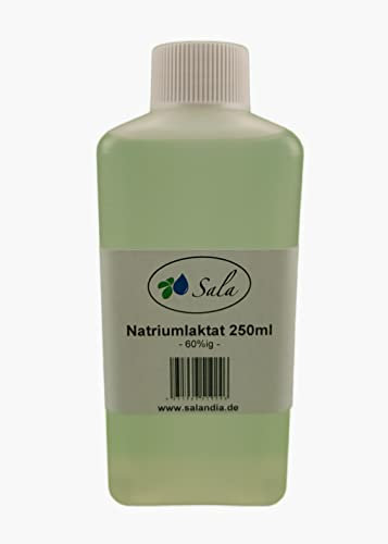 Sala Natriumlaktat 60% ig E325 (250 ml HDPE-Flasche)