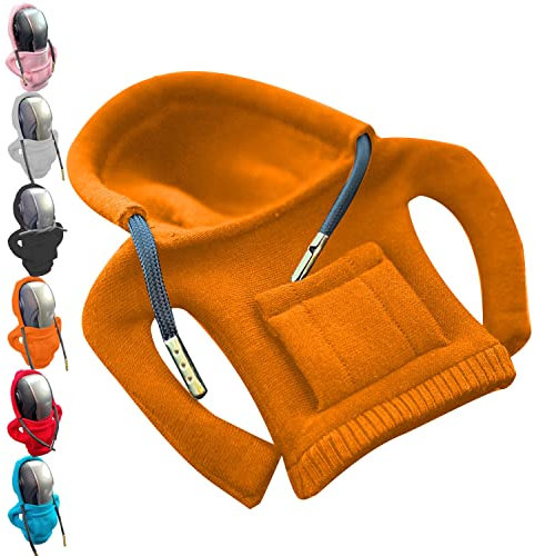 Tiny Hoodie Gear Shifter Knob, Schaltknauf Abdeckung Hoodie, Cute Car Shift Knob Hoodie Dust Cover, Kreative Hoodie Auto-Schaltknüppel Abdeckung, Passt Manuell Oder Automatisch