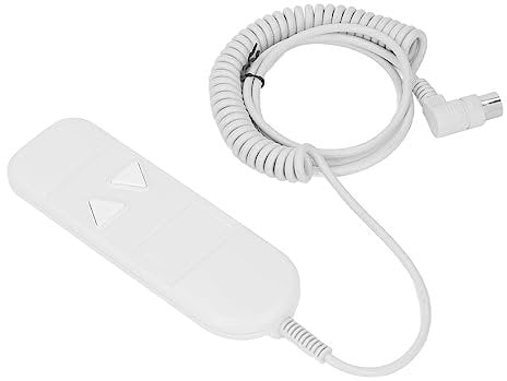 Gavigain Interruttore Reclinabile Elettrico, Telecomando Per Letto Elettrico Telecomando Reclinabile Elettrico Dritto a 8 Pin 2 Pulsanti, Parti di Ricambio Per Poltrona Elettrica, Comando Manuale