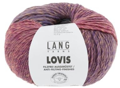 Lang Yarns - Lovis 0002 fuchsia blau orange 50 g