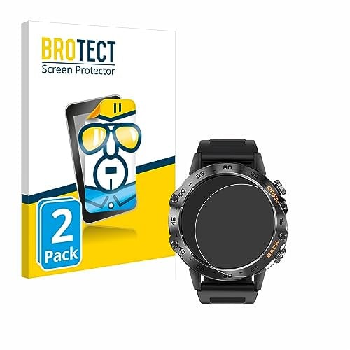 BROTECT (2 Stück Schutzfolie für LIGE BW1846A 1.39 Displayschutz Folie Made in Germany, Ultra-Klar