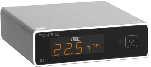 Topping E30 II Lite DAC con Chip AK4493S, USB XMOS XU208, USB-B