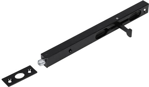 Wovar Rohrkantriegel mit Hebel 220 x 20 x 15 mm Schwarz - Pro Stück