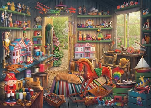 Ravensburger Vintage Nostalgic Toys 1000 Piece Jigsaw Puzzle for Adults & Kids Age 12 Years +