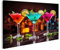islandburner Prime Bild auf Leinwand Linie Viele Bunte Cocktails Bar Nachtclub Bilder Wandbilder Poster