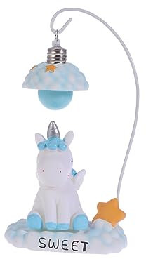 jojofuny Nachtlampe Für Kinder Schreibtischlampen Einhorn-Nachtlampe Einhorn Licht Tischlampe für Kinder Tier Desktop-Licht Nachtlicht Schreibtischlampe Traum Kunsthandwerk Mädchen
