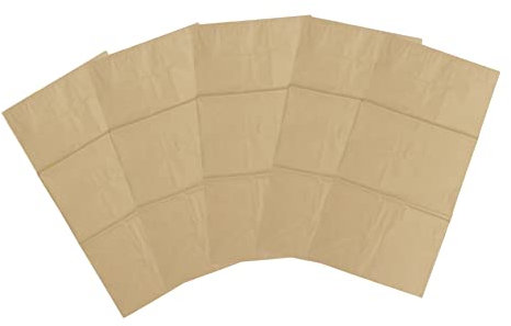 POPETPOP Lot de 5 Poubelles de Jardin en Papier Kraft Élégants pour Feuilles Et Déchets pour Un Retrait Facile