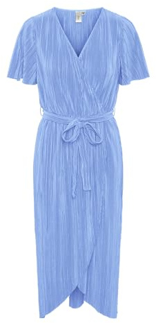 YAS Damen Yasolinda Ss Midi Wrap Dress S. Noos Yasolinda Ss Midi Wrap Dress S. Noos (1er Pack)