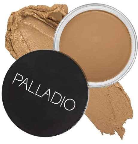 Palladio Cream Bronzer für Gesicht & Haut, erzeugt einen sonnengeküssten Glanz, angereichert mit Aloe & Kakaobutter, aufbaubare Abdeckung, vegane Formel, tierversuchsfrei, geeignet für alle Hauttypen