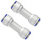 Lot de 2 clapets anti-retour unidirectionnels de 1,9 cm pour connexion rapide de l'eau