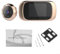Spioncino digitale LCD, con spioncino, con schermo LCD, per la sicurezza domestica (oro)