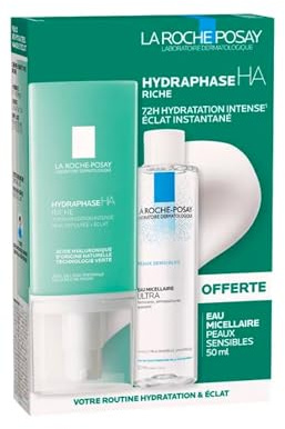 La Roche-Posay Hydraphase HA Rich 50 ml mit Micellar Water für empfindliche Haut