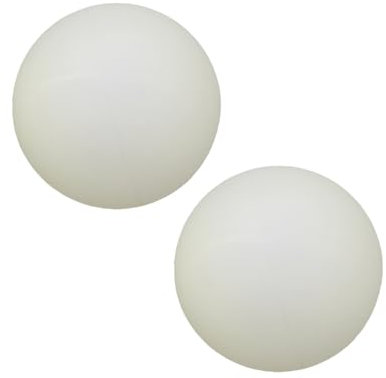 Qsvbeeqj 2pcs Sportbälle Glühende Eishockey Für Feldhockeyspiel In Dark Ice Hockey Bällen Street Hockey Bälle Eishockey