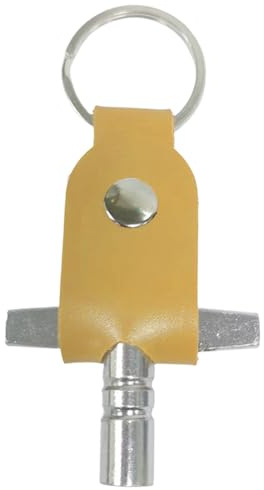 Custodia portachiavi per batteria | Chiave di accordatura del tamburo con portachiavi e accessorio per strumenti musicali | Portachiavi Drum Key per batteristi
