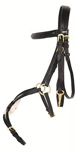 HKM Unisex Trensen-584724000653 Trensen, Braun, Warmblut EU