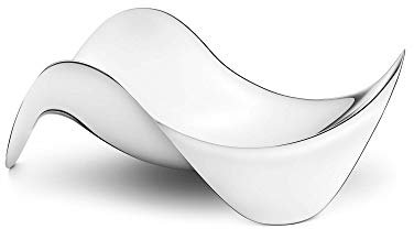 Georg Jensen Cobra Schale aus Edelstahl, klein