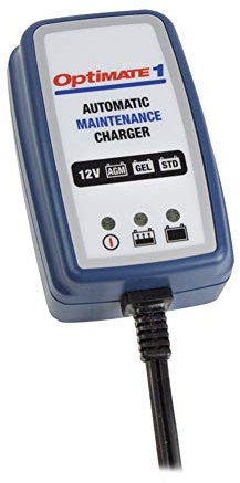 OptiMate TecMate 1 Global, TM-400, Chargeur-Mainteneur de Batterie 12 V 0.6 A en 4 étapes