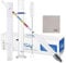 SOLIGT Hydrometer und Glas Testglas für Wein, Bier, Met und Cider – ABV, Brix und Schwerkraft-Test-Set
