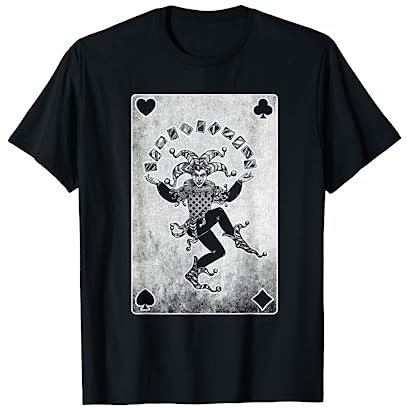 Cooles & Lustiges JOKER Karte Spielkarten Joker T-Shirt
