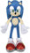 Play by Play Sonic The Hedgehog Plüschtier, Sonic, der Igel, 44 cm (760020970), Geburtstagsgeschenk