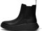 Fitflop F-Mode Leather Flatform Chelsea Boots, Stivali Donna, Nero, 41 EU